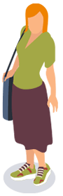 女性のイラスト