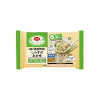 3種の国産野菜としらすのおかゆ