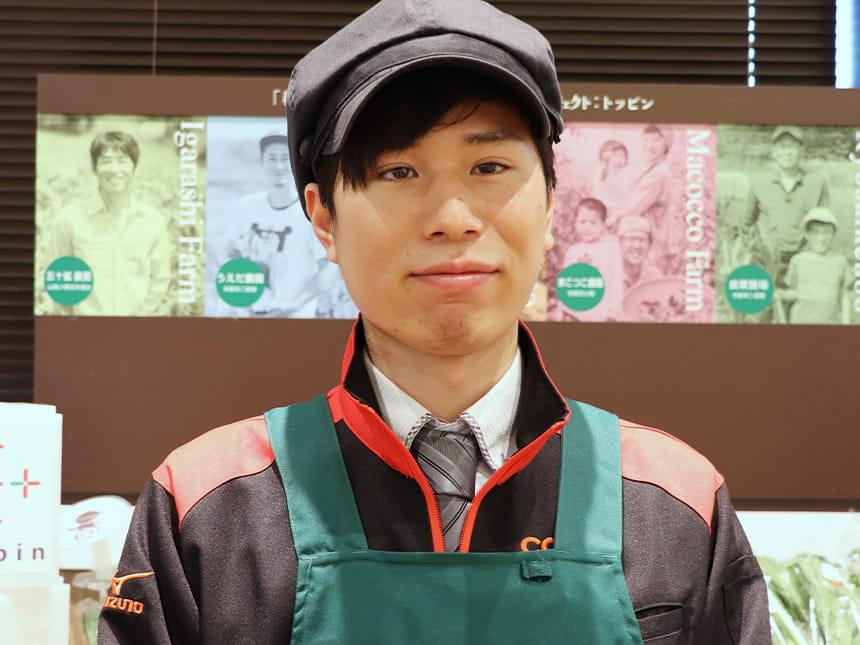 農産部門リーダーの写真