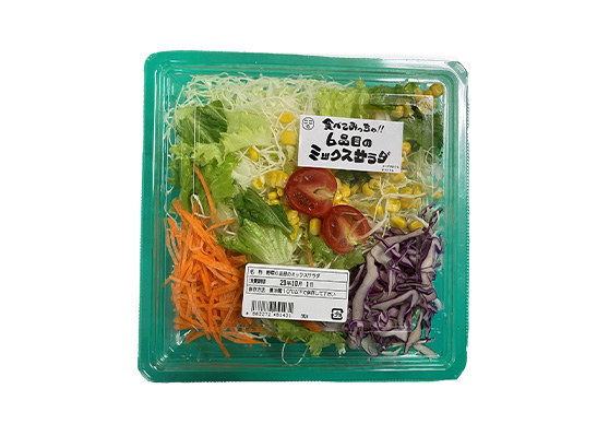 野菜６品目のミックスサラダ