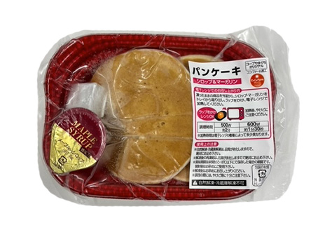 バニラ風味の美味しいパンケーキ