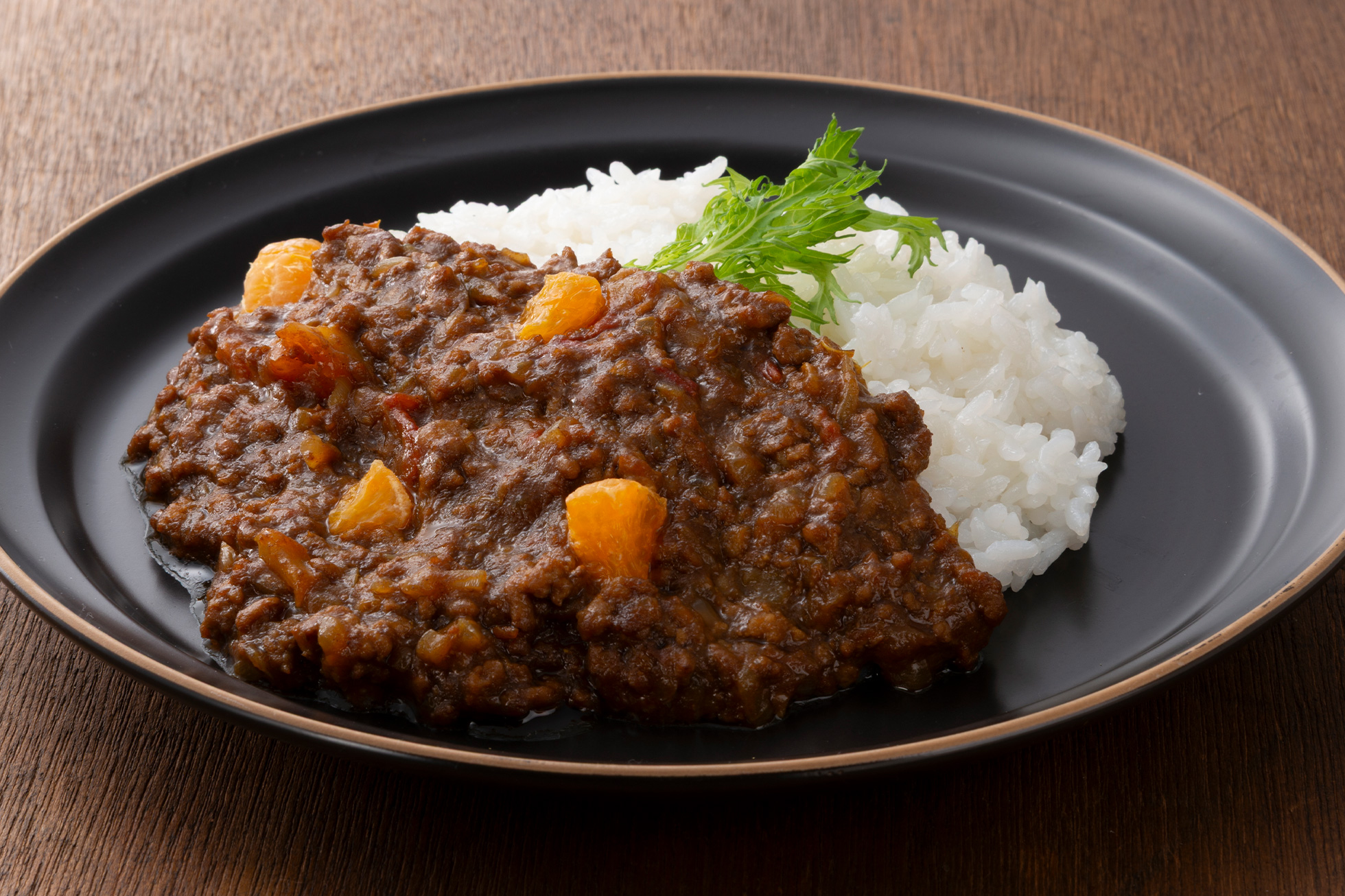 みかんのキーマカレー