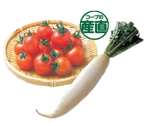熊本肥後農産出荷組合のミニトマト・大根