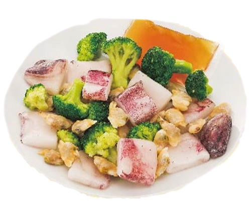 ヤリイカとあさりのバター醤油炒め(約２人前)