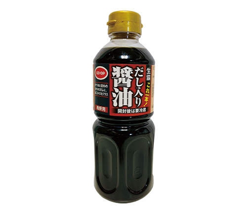 コープCSネット独自開発商品　生協だし入り醤油